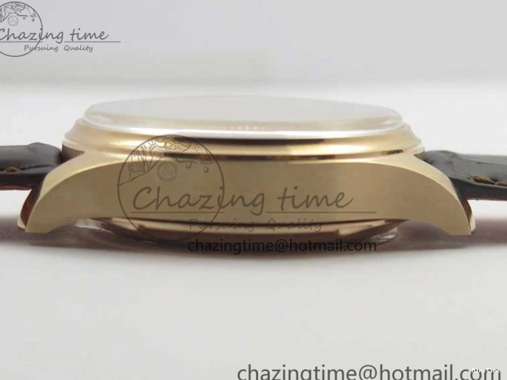 MIROTIME 0101 Portugieser Chrono  42 IW390406 RG ZF 1:1 Best Edition Blue Dial on Brown Leather Strap A Durable 7129